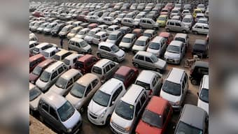 Auto index falls on sales worries; Tata Motors down 1.4%