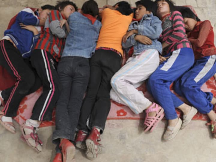 Kids hurt in religious school raid in China