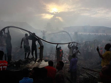 Nigeria plane crash: 2 Indians die; Prez pledges action Nigeria plane crash: 2 Indians die; Prez pledges action