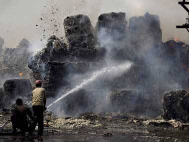 Inferno consumes India's biggest paper mill in Punjab