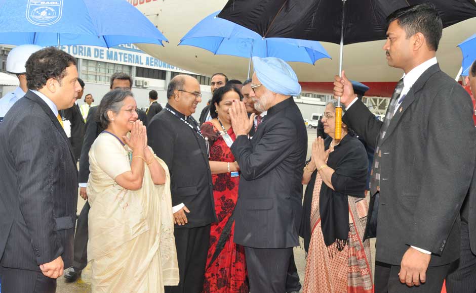 Images Manmohan Singh Arrives In Brazil Photos News Firstpost   Pm31 