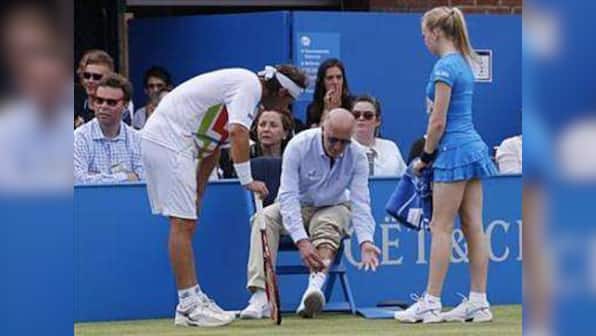 Nalbandian disqualified after injuring line judge