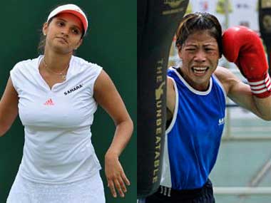 Sania Mirza to Mary Kom: Playing ball in a man's world Sania Mirza to Mary Kom: Playing ball in a man's world