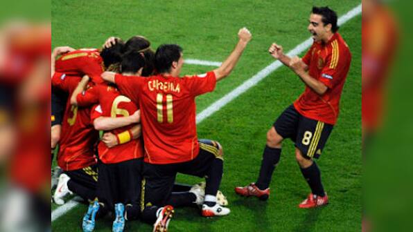 Mighty Spain win only 1-0 against China