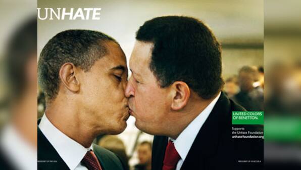 Benetton shocks its way to Grand Prix at Cannes