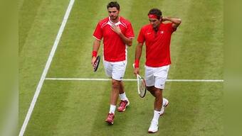 Olympics: Federer-Wawrinka win, double joy for Williams sisters 