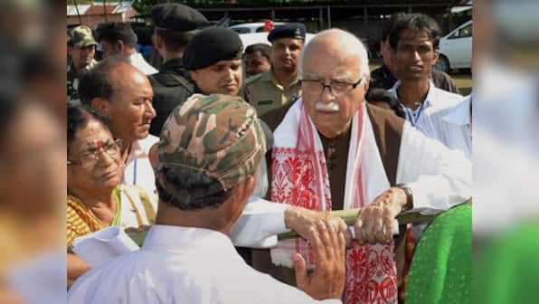 Advani blames Kokrajhar violence on illegal immigration