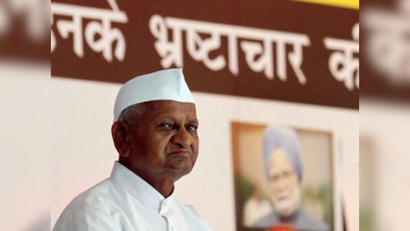 Hazare threatens fast-unto-death from Sunday on Lokpal issue