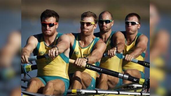 Australian rowers lay down a challenge to Brits