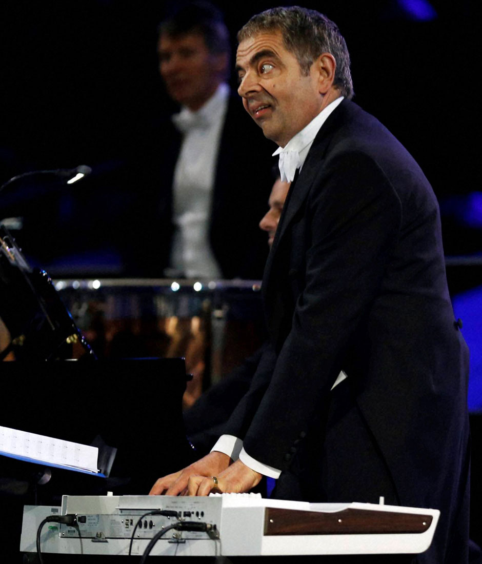 Actor Rowan Atkinson performs during the Opening Ceremony at the 2012 Summer Olympics, Friday, July 27, 2012, in London. AP/PTI Actor Rowan Atkinson performs during the Opening Ceremony at the 2012 Summer Olympics, Friday, July 27, 2012, in London. AP/PTI