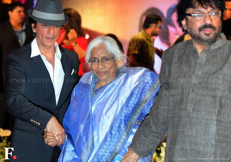 Shah Rukh Khan, Leela Bhansali and Sanjay Leela Bhansali. Sachin Gokhale/Firstpost. Shah Rukh Khan, Leela Bhansali and Sanjay Leela Bhansali. Sachin Gokhale/Firstpost.