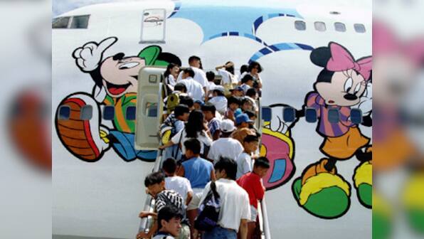 Jet set go: Fly Disney style with Mickey and Minnie