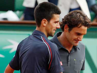 Djokovic takes on Federer as Murray prepares for Tsonga Djokovic takes on Federer as Murray prepares for Tsonga