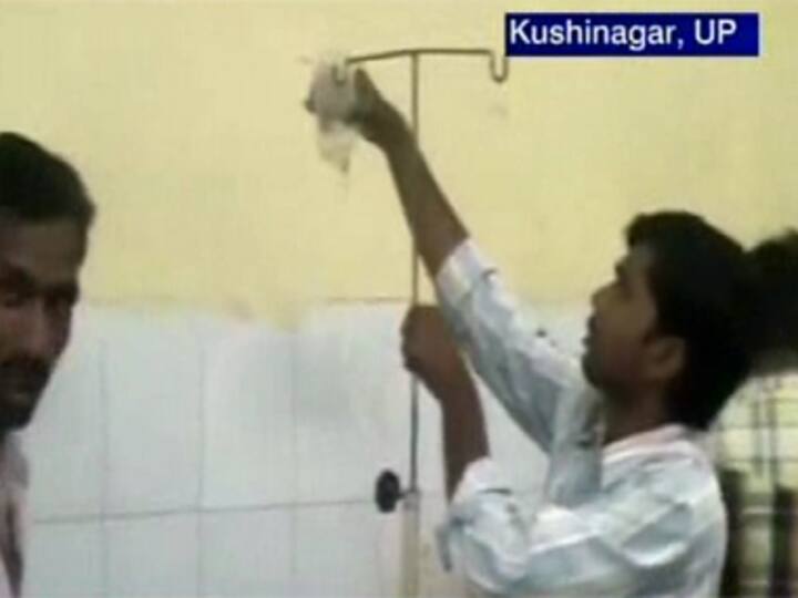 New UP hospital shocker: doctor's driver caught giving saline drip