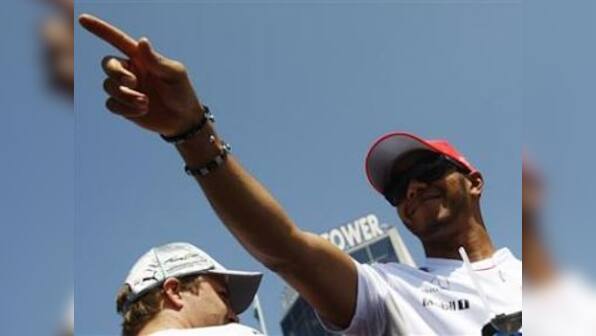 Hamilton leads from start to finish at Hungary