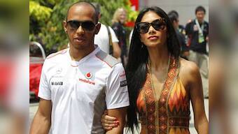 Hamilton says girlfriend Scherzinger trusts him 100%