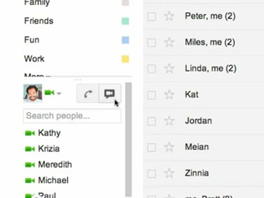 Google adds Hangouts to video chats in Gmail Google adds Hangouts to video chats in Gmail