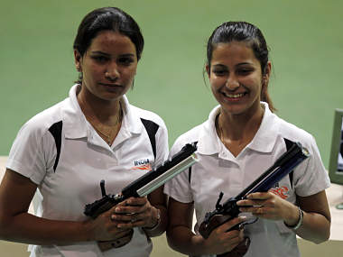 Olympics: Sidhu, Annu Raj out of women's 10m Air Pistol Olympics: Sidhu, Annu Raj out of women's 10m Air Pistol