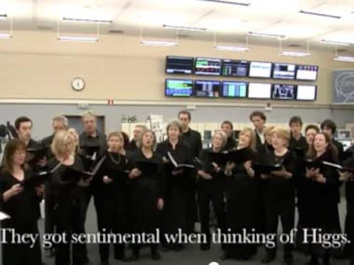 Watch: A tribute to the Higgs Boson in song