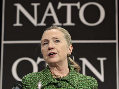 Hillary took Khar's help in drafting apology statement Hillary took Khar's help in drafting apology statement