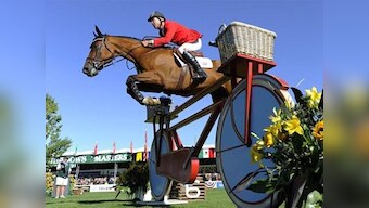 Showjumper Millar happy to be father figure