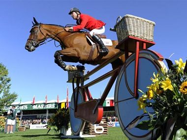 Showjumper Millar happy to be father figure Showjumper Millar happy to be father figure