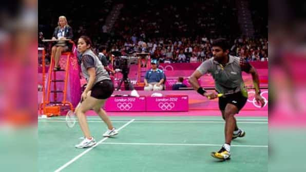 India at Olympics: Jwala-Diju do not fire, run out of steam  