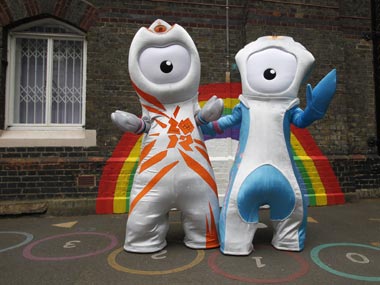London Olympics mascots: menacing or magical? London Olympics mascots: menacing or magical?
