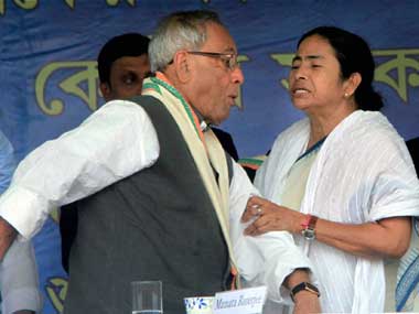 Prez polls: Pranab still hopes for Mamata support Prez polls: Pranab still hopes for Mamata support