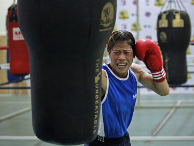 Mary Kom, Vijender lead strong Indian boxing unit to London Mary Kom, Vijender lead strong Indian boxing unit to London