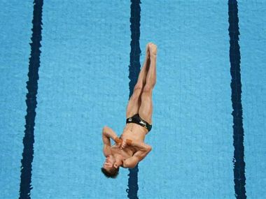 Aussie diving champ Mitcham on top of the rings already Aussie diving champ Mitcham on top of the rings already
