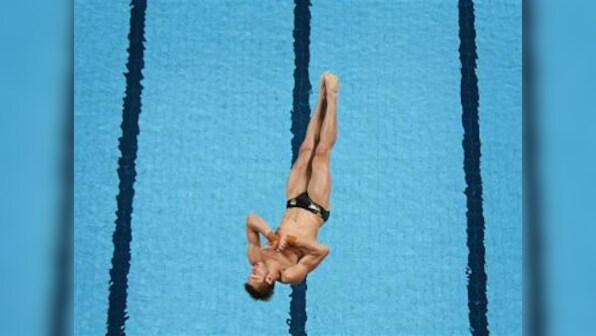 Aussie diving champ Mitcham on top of the rings already