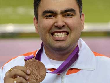 Gagan Narang's spoils of victory Gagan Narang's spoils of victory