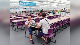 Attack of the moths at Olympics Village!