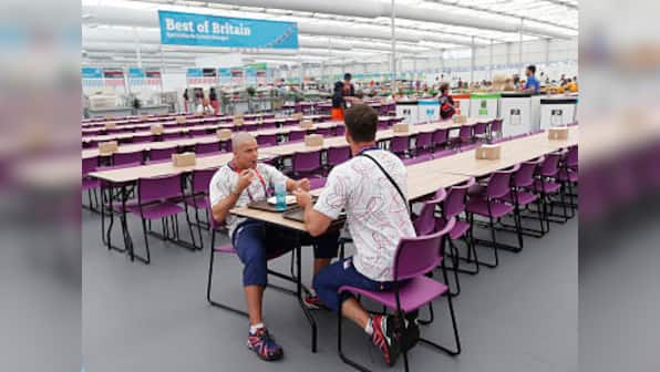 Attack of the moths at Olympics Village!