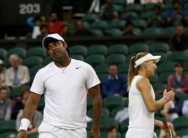 Paes, Vesnina go down fighting in Wimbledon final Paes, Vesnina go down fighting in Wimbledon final