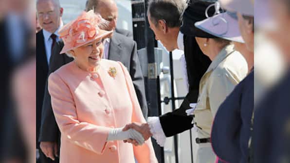 Queen, James Bond in last minute dash to light Olympic cauldron