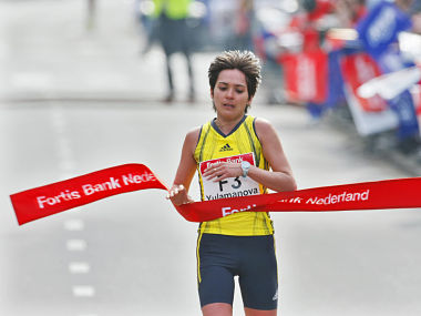 Three top Russian athletes banned for doping Three top Russian athletes banned for doping