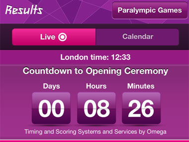 Official London Olympics 2012 Results app crashes on Android Official London Olympics 2012 Results app crashes on Android