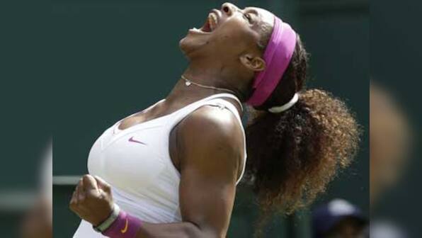 Wimbledon: Serena hits 23 aces, edges Zheng