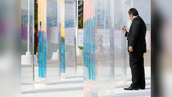 Syrian delegation signs Olympic 'truce wall'