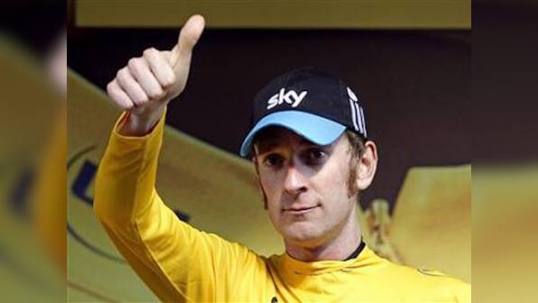 Wiggins' cycling win spurs British hype before Olympics