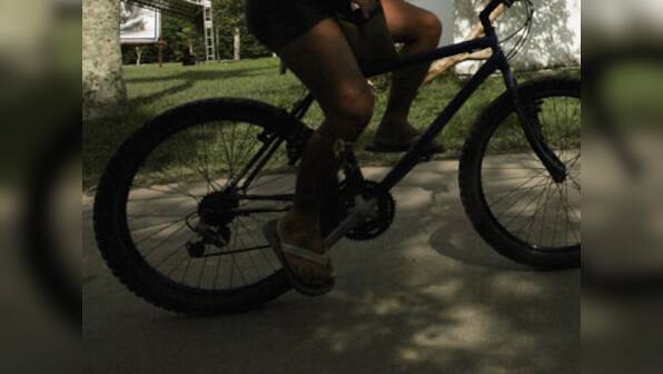 Dad cycles across 6 countries to see daughter graduate