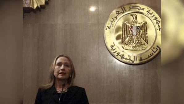 Egypt is focus as Clinton visits Israel after nearly two years