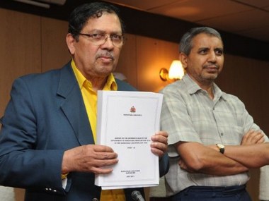 Reserve iron ore only for domestic consumption: Justice Hegde Reserve iron ore only for domestic consumption: Justice Hegde