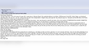 Combating The Nigerian Email Scam