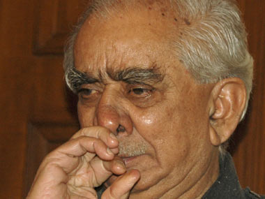Vice presidential poll: Jaswant Singh files nomination Vice presidential poll: Jaswant Singh files nomination