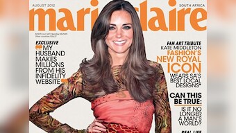Desperate Marie Claire photoshops Kate Middleton on cover