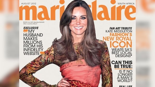 Desperate Marie Claire photoshops Kate Middleton on cover