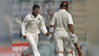 Ojha rushed to hospital after being hit on the neck